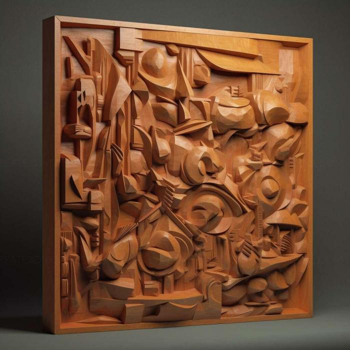 نموذج ثلاثي الأبعاد لآلة CNC 3D Art 